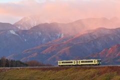 朝の高原列車