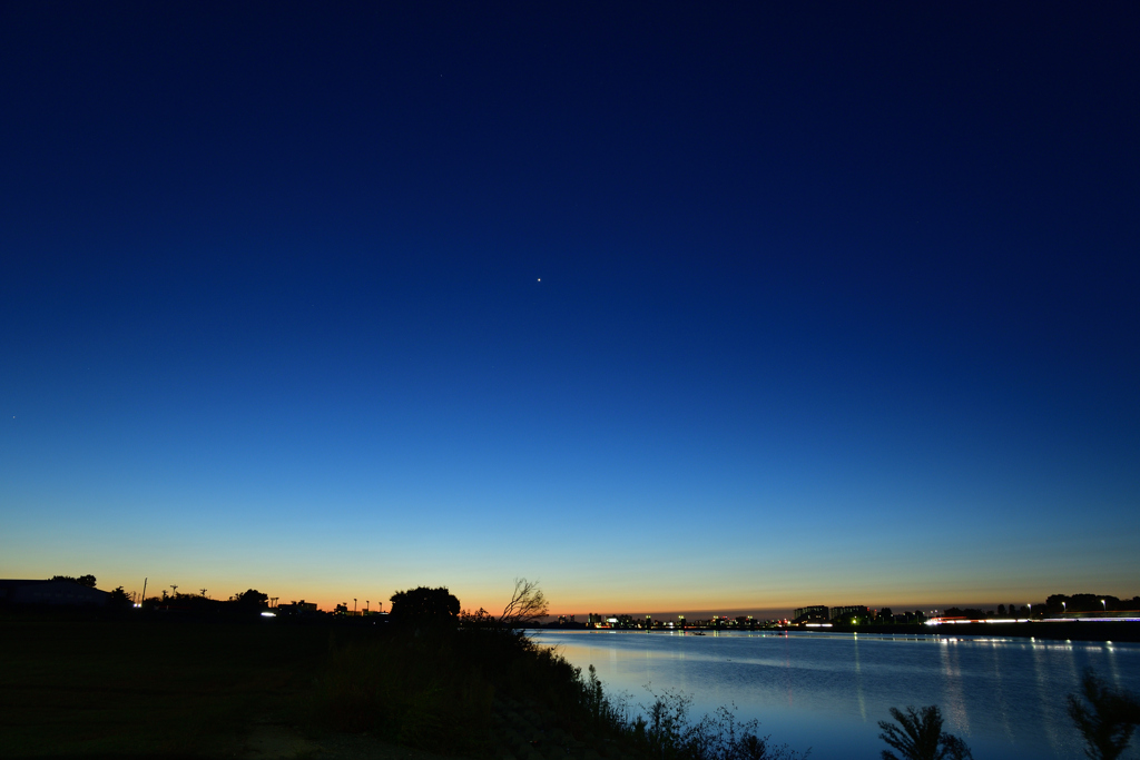 夜明け