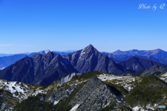 台湾百名山　中央尖山　3705メートル