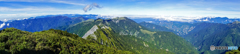台湾百名山　奇莱南峰3358㍍　南華山3184㍍　能高山3262㍍　