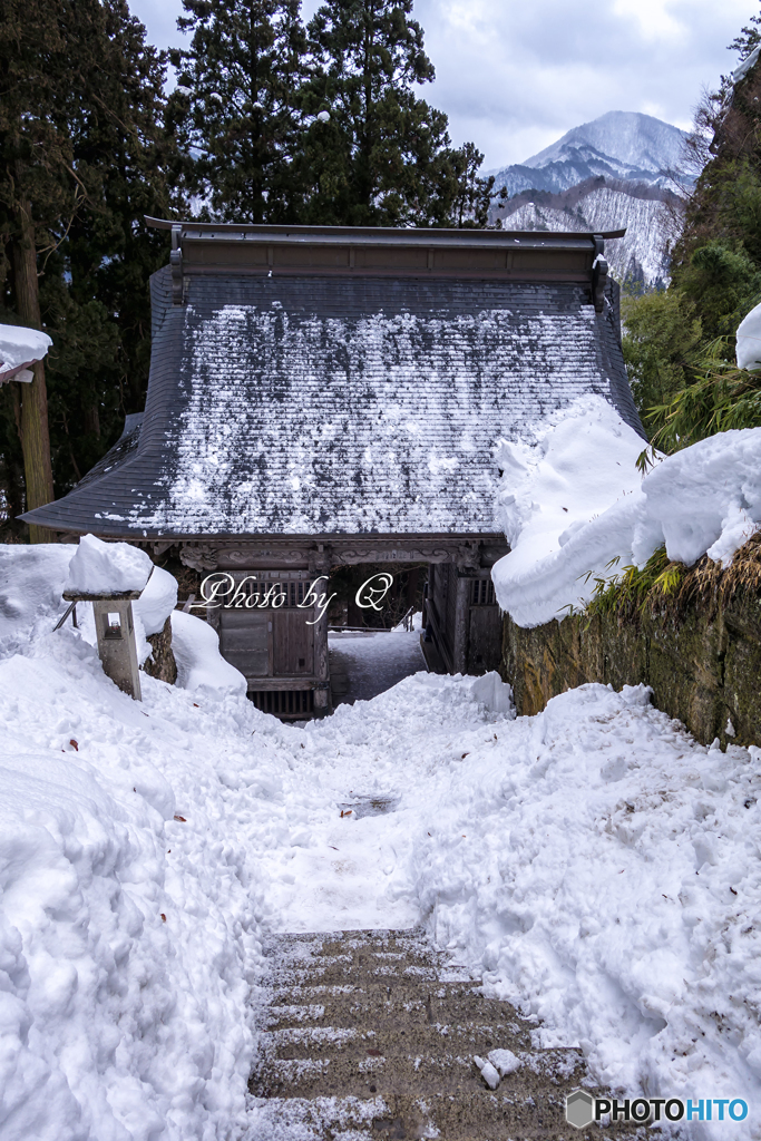 東北 山寺 仁王門