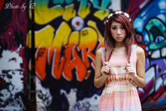 Girl @ America Street