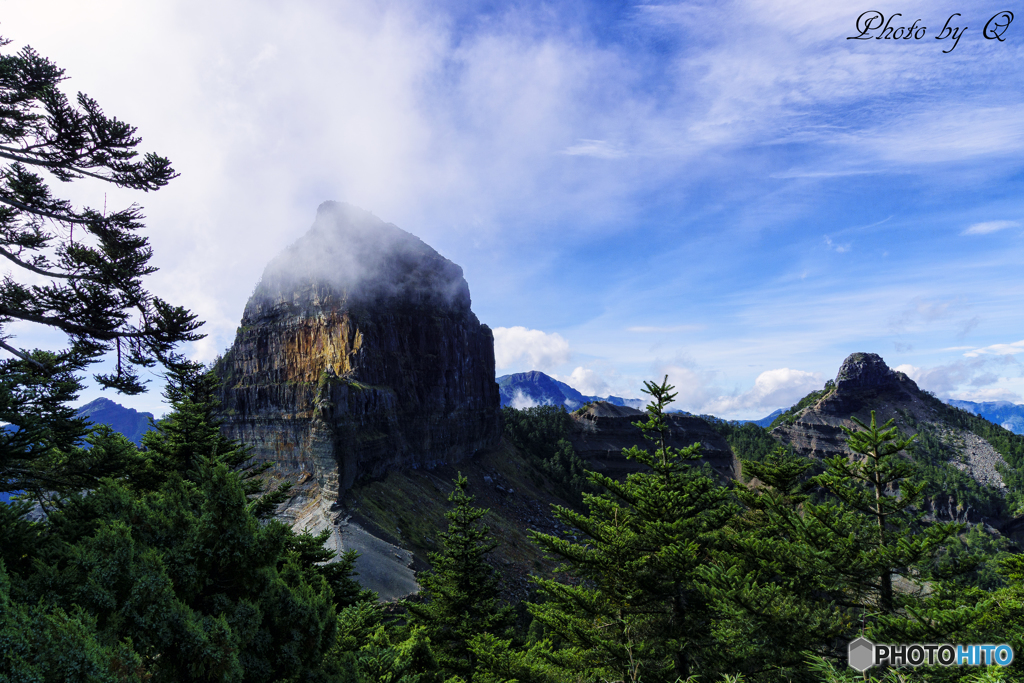 大霸尖山 3492M 小霸尖山 3360M
