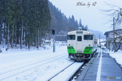 雪の只見線
