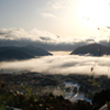 箱根の朝