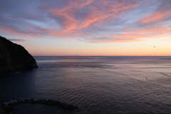 夕暮れのチンクエ・テッレ