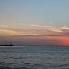 夕陽_原岡海岸