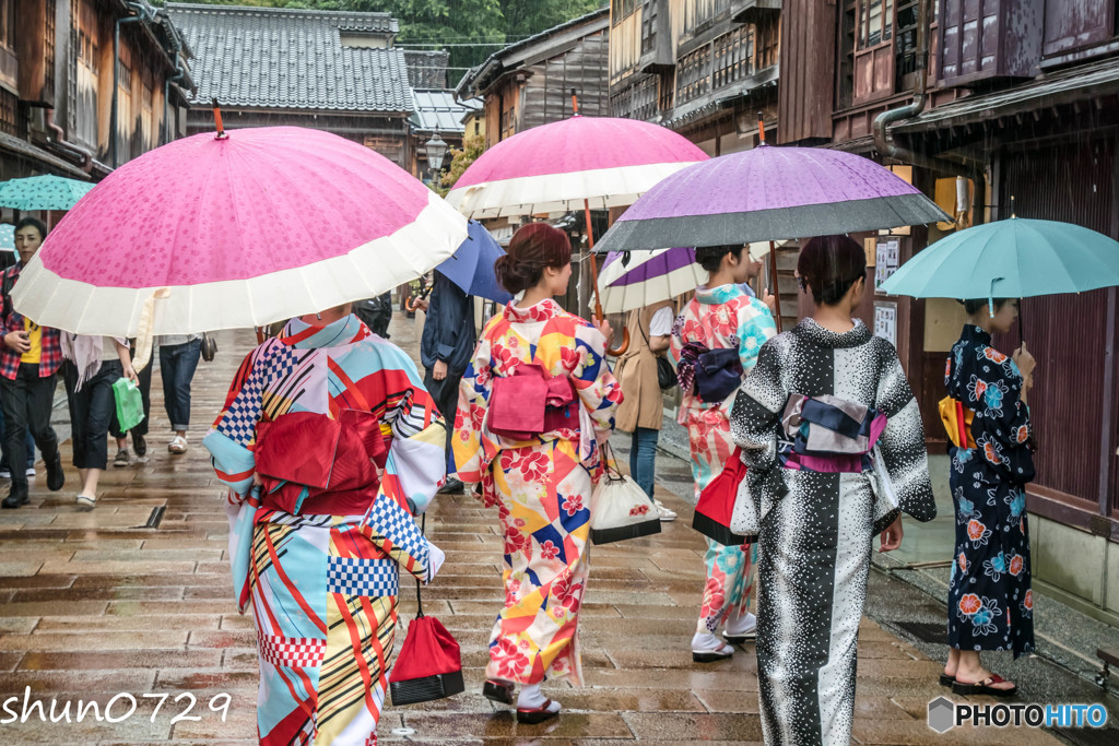 雨のひがし茶屋街-2