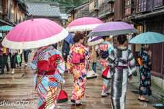 雨のひがし茶屋街-2