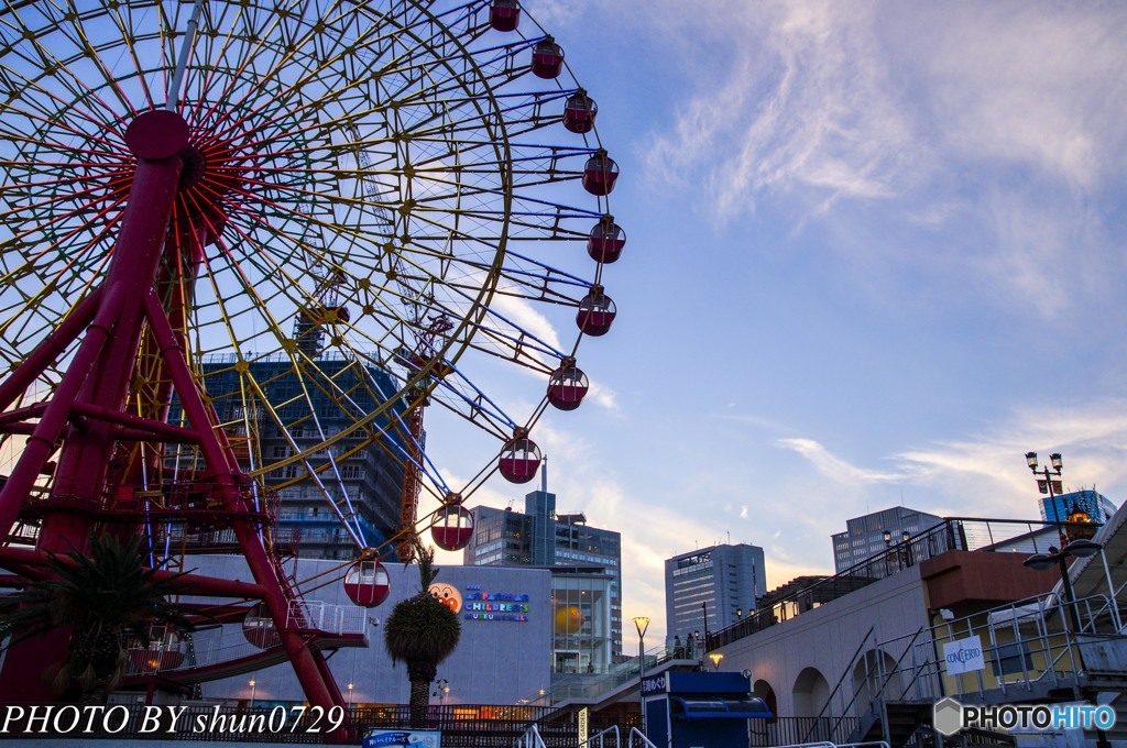 夕暮れのハーバー2