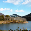 冬の千丈寺湖2