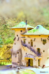 ムーミンの家ミニュチュア化