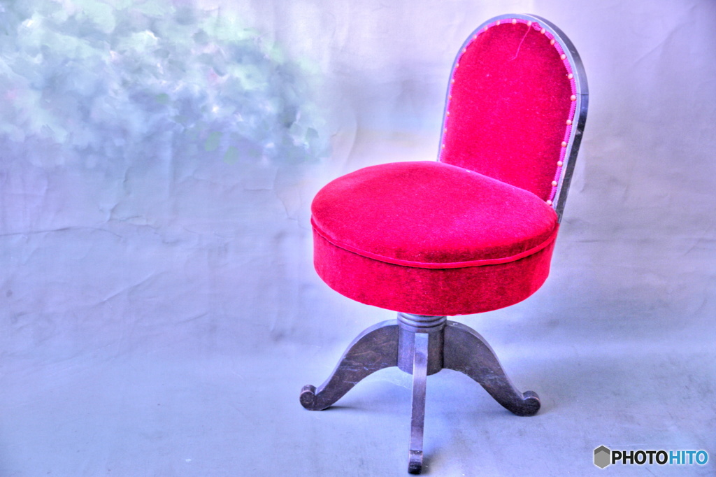写真スタジオの椅子