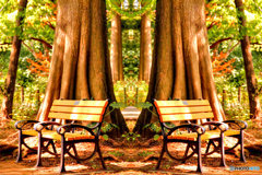 マジックピクチャー（武将が睨む）