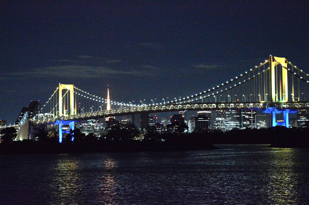 レインボーブリッジ（お台場より）