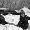 雪遊び楽しい(^^)