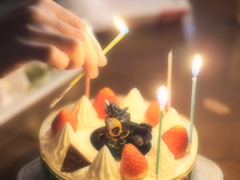仮面ライダーのクリスマスケーキ