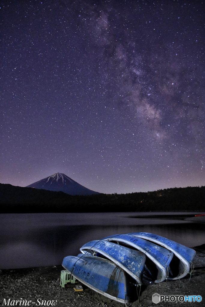 西湖の星空