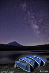 西湖の星空