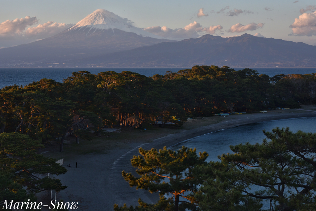 富士山〜沼津市戸田より