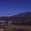月夜の白樺湖