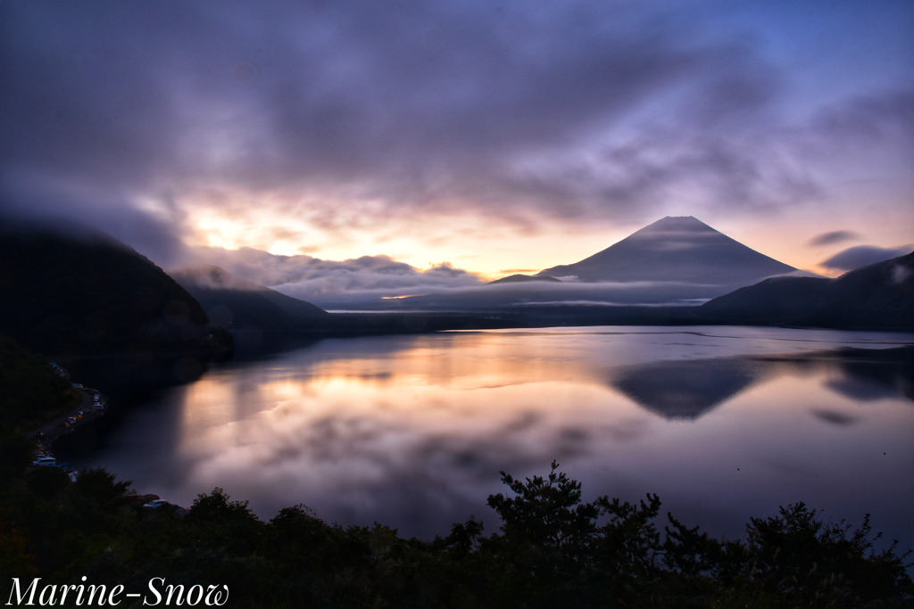 The Reflection of Mt. Fuji