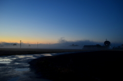 misty