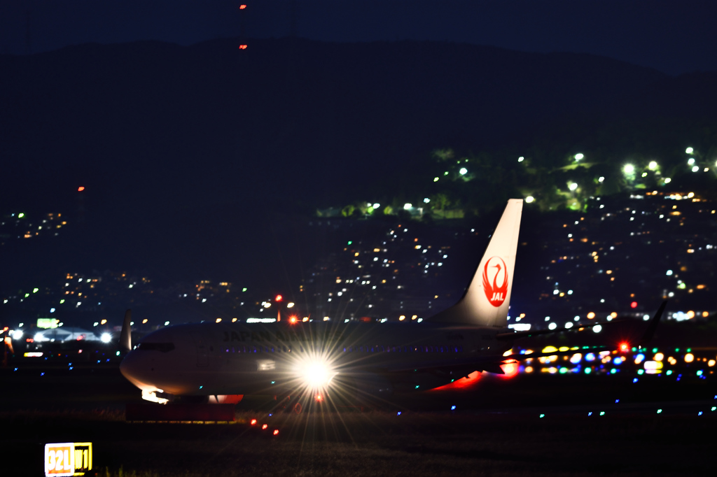 千里川土手（JAL）