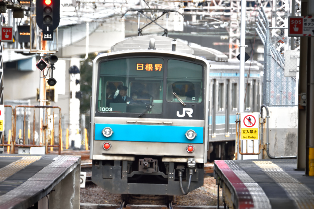 天王寺駅にて②