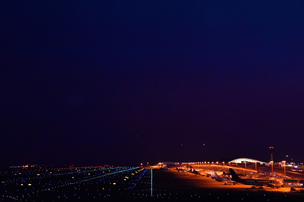 KIXの夜景