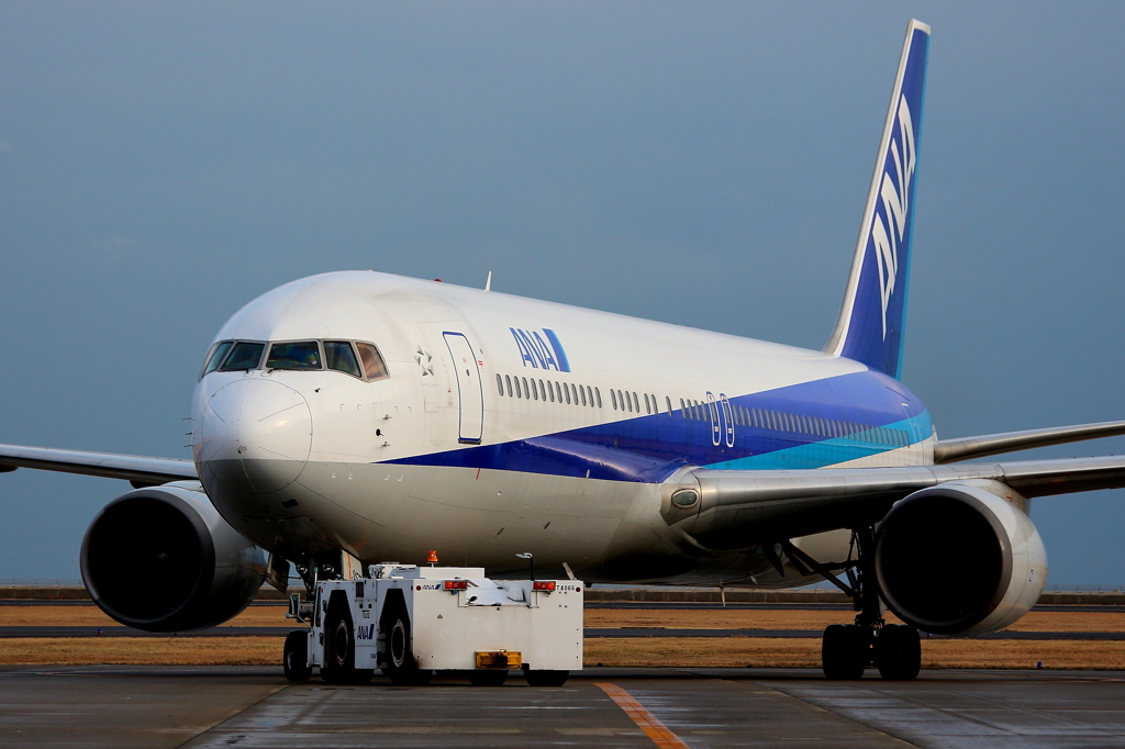 普段は撮れない宇部空港
