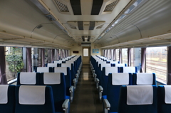 485系車内