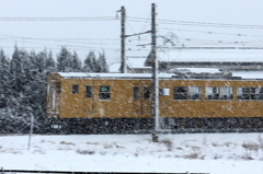 雪中の疾走！　123系(2)