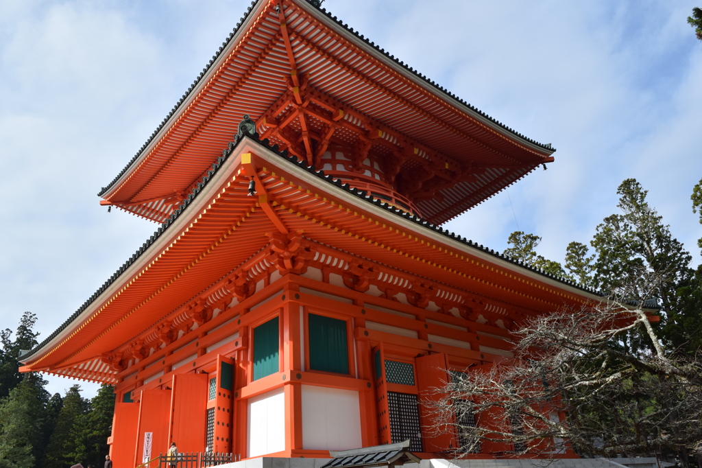 高野山　根本大堂