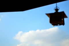 赤城神社  青空