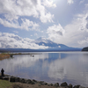 山中湖より富士を望む・・