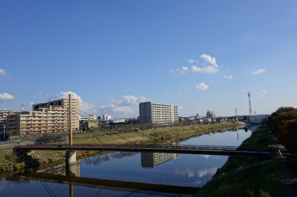 橋からの景観