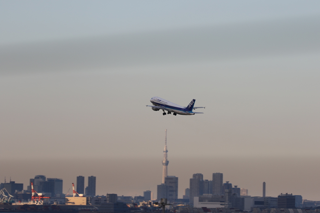 祝　初❤羽田空港
