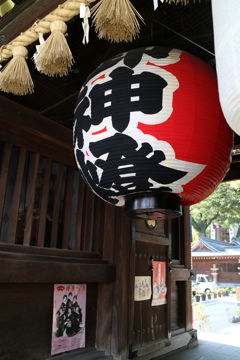 櫛田神社にて