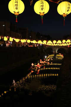 ランタンと眼鏡橋