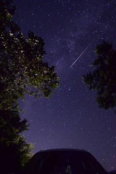 ペルセウス座流星群✨