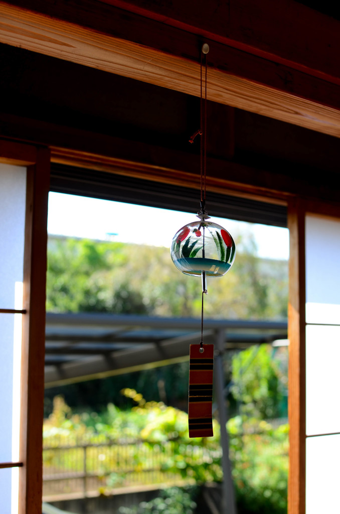 風鈴されど風が吹かない。