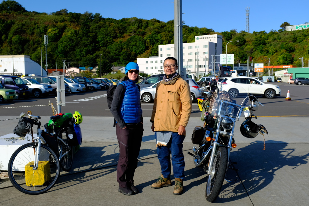 ツーリングの旅人達