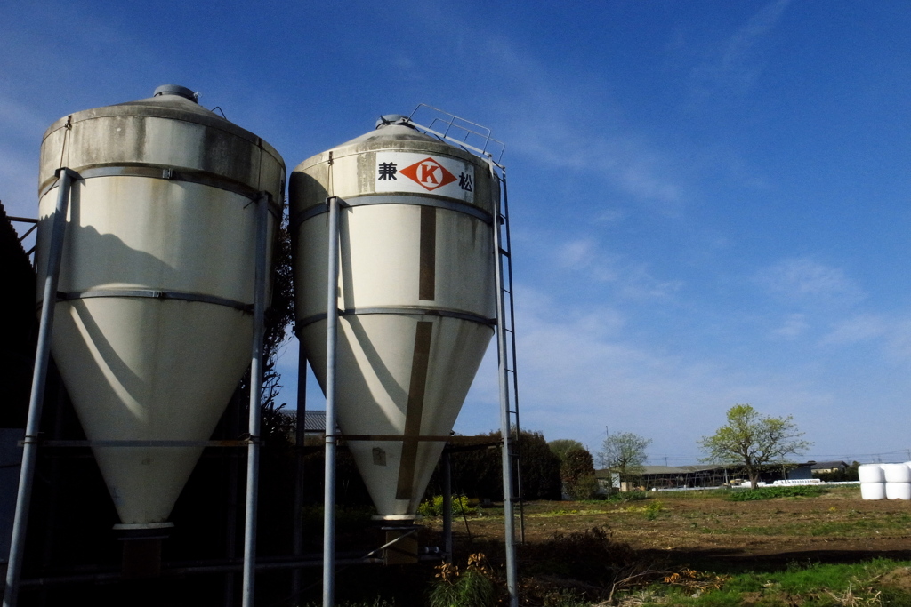 サイロのある風景