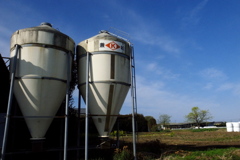 サイロのある風景