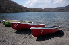 もうすぐ活躍を待つボート