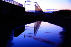 冬至の日散歩風景