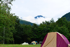 キャンプでほっと