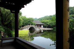 紹興の古鎮風景