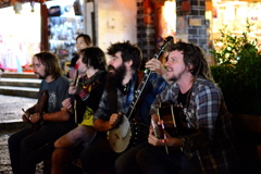 麗江の路上ライブ１